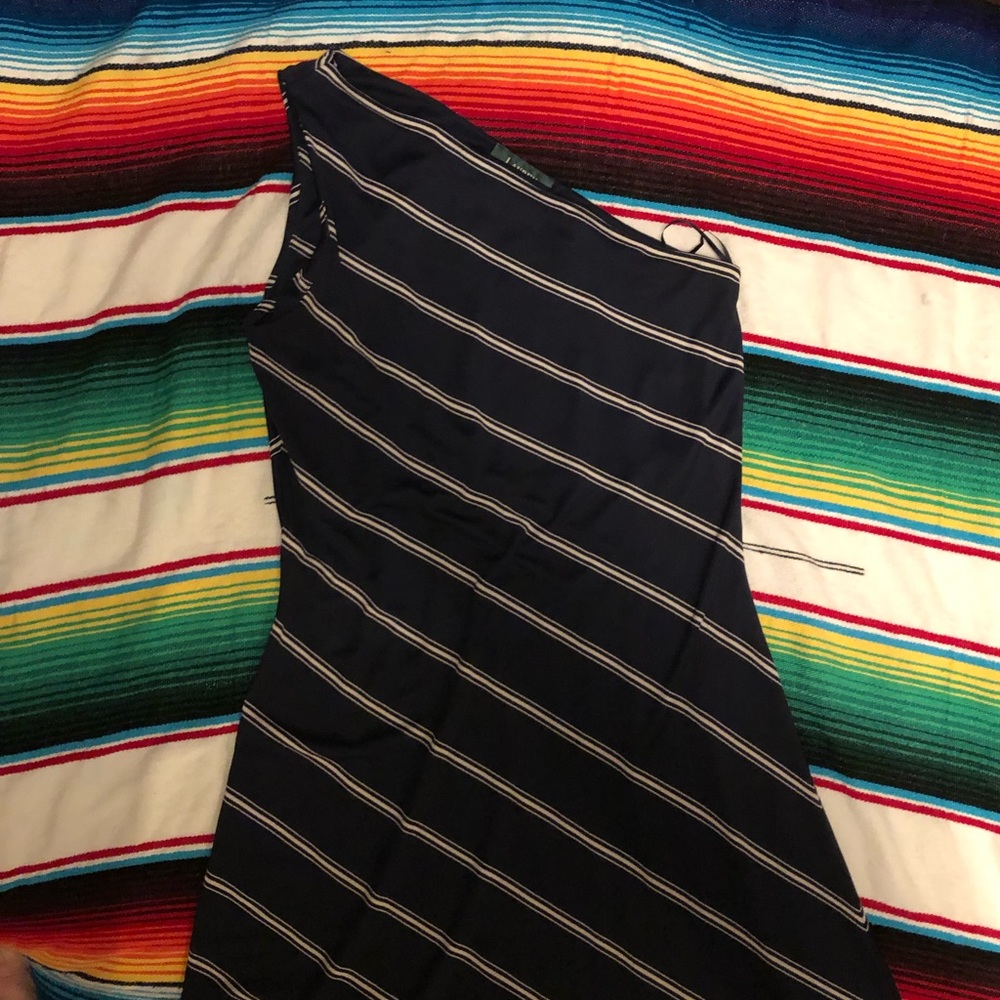 Ralph Ralph Lauren one shouldered dress